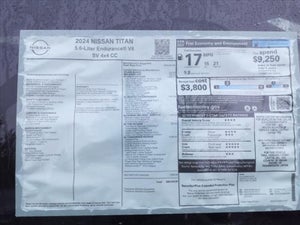 2024 Nissan Titan TTN 4X4 SV CC