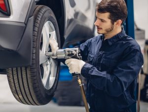 Mechanic Working On Tire Rotation | Vancouver, WA