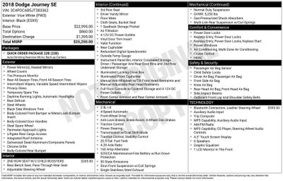 2018 Dodge Journey SE