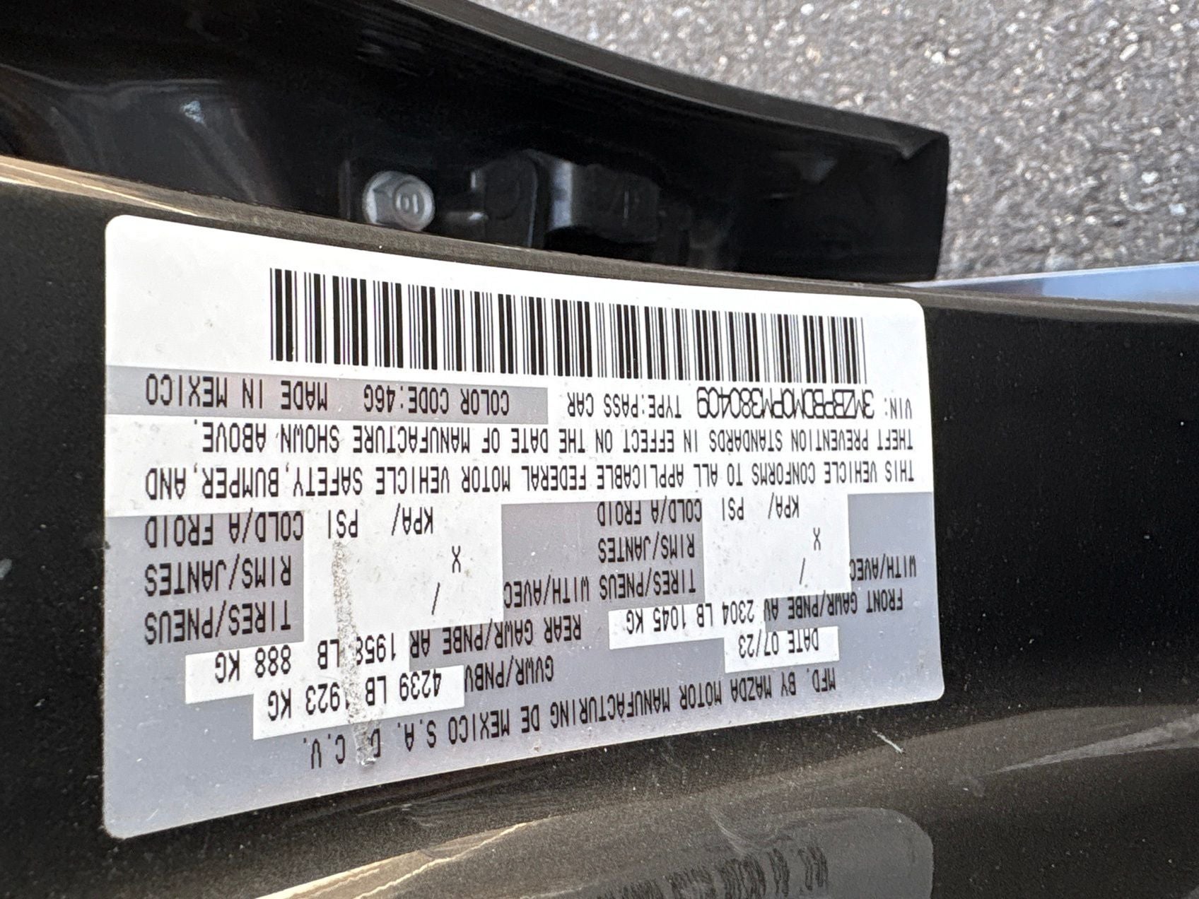 2023 Mazda Mazda3 2.5 S Premium Package Base