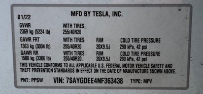 2022 Tesla Model Y Long Range