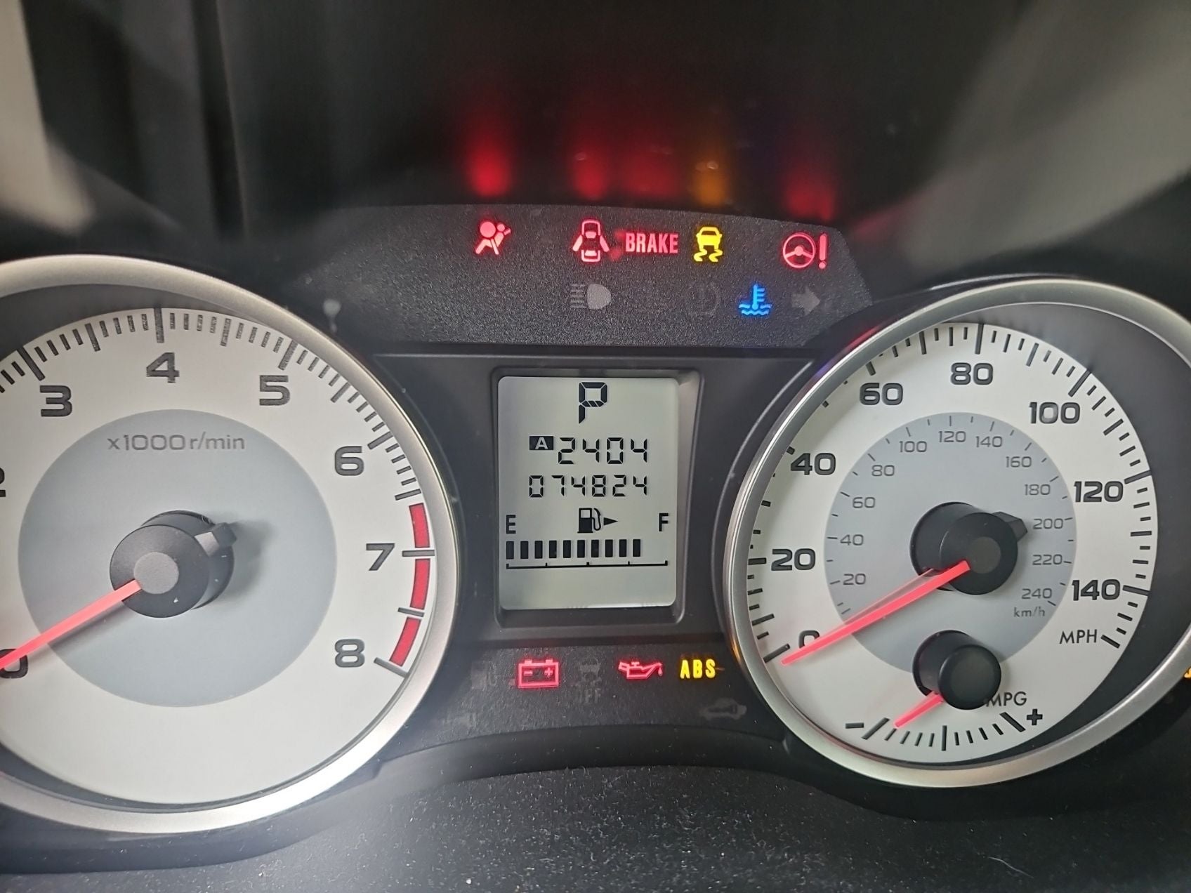 2012 Subaru Impreza 2.0i