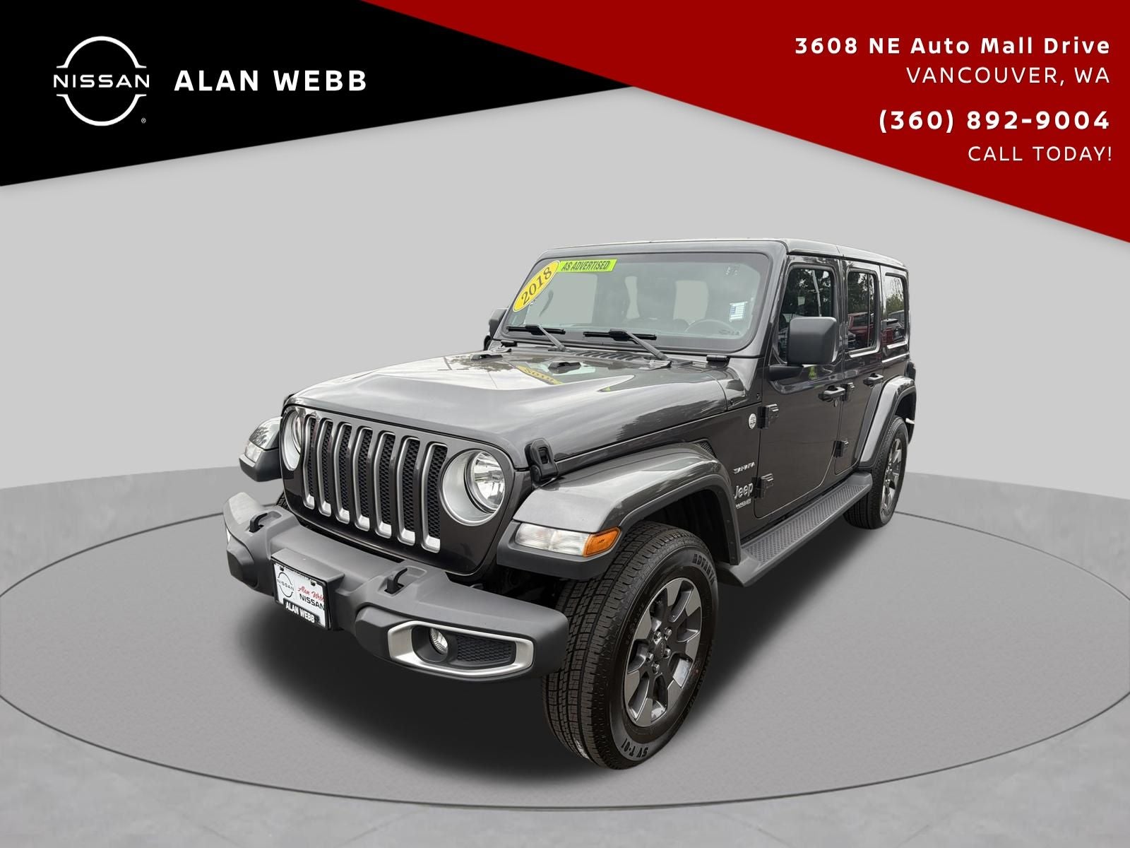 2018 Jeep Wrangler Unlimited Sahara