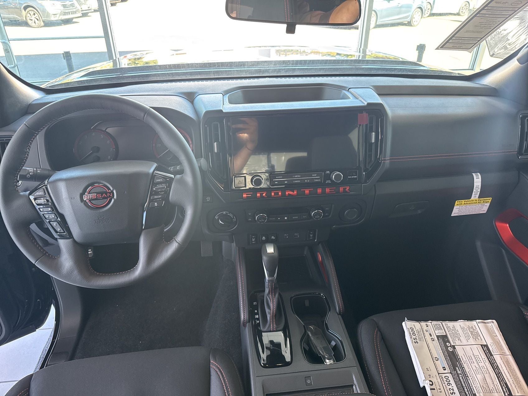 2025 Nissan Frontier PRO-4X 33'' ALL TERRAIN TIRES 17'' WHEELS, TINT