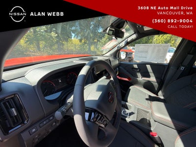 2026 Nissan Frontier PRO-4X w/R Package