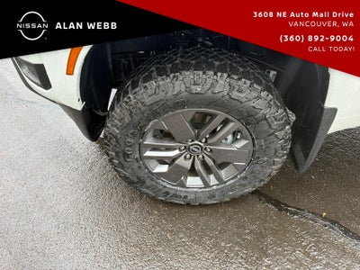 2026 Nissan Frontier SV LIFT KIT AND OFF ROAD TIRES