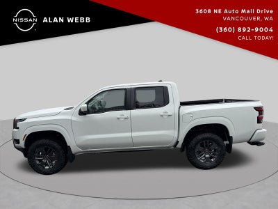 2026 Nissan Frontier SV LIFT KIT AND OFF ROAD TIRES