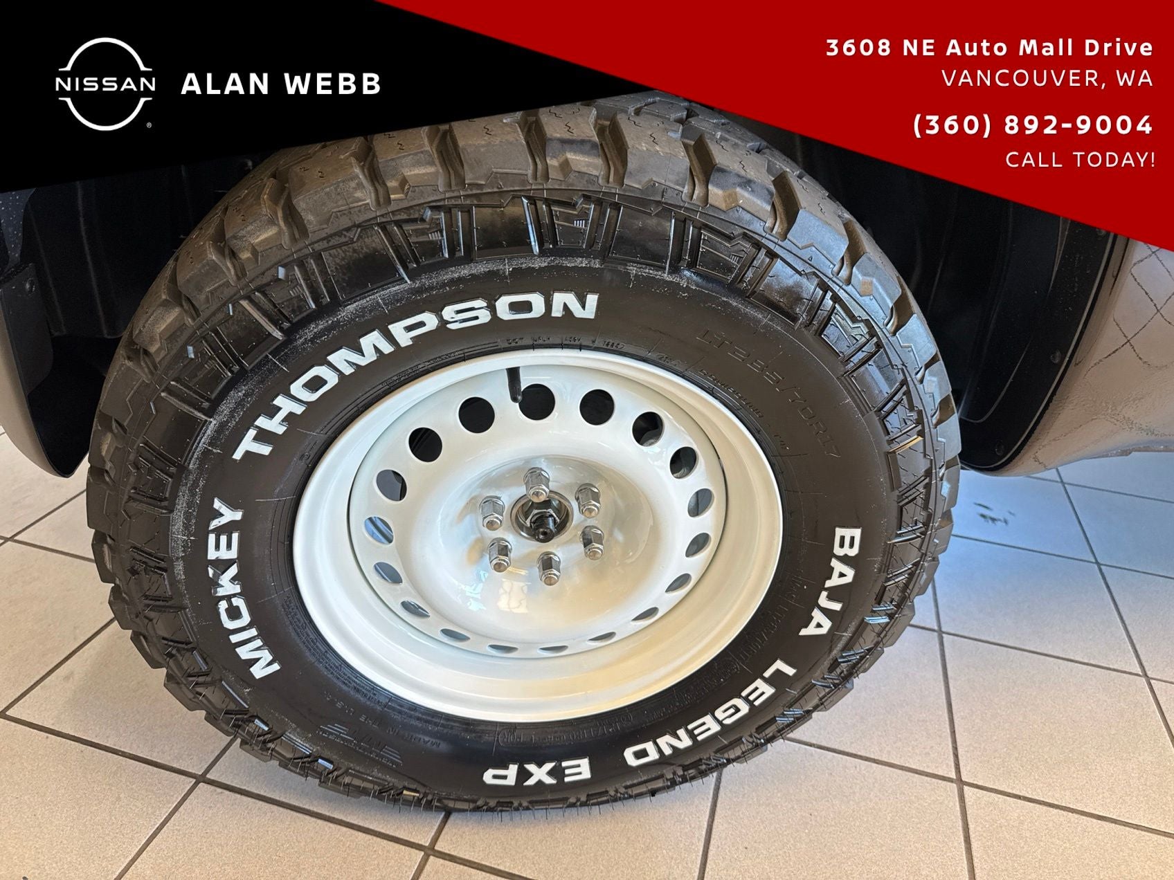 2026 Nissan Frontier SV 2.5 LIFT RETRO WHEELS GRAPHICS RACK KC LIGHTS