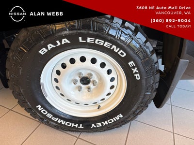 2026 Nissan Frontier SV 2.5 LIFT RETRO WHEELS GRAPHICS RACK KC LIGHTS
