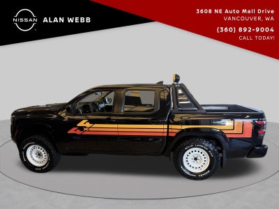 2026 Nissan Frontier SV 2.5 LIFT RETRO WHEELS GRAPHICS RACK KC LIGHTS