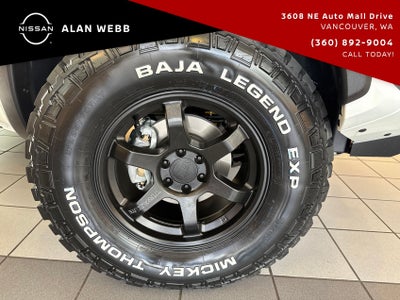 2026 Nissan Frontier PRO-4X "2" Lift 17" WHEELS "33'' TIRES TINT'
