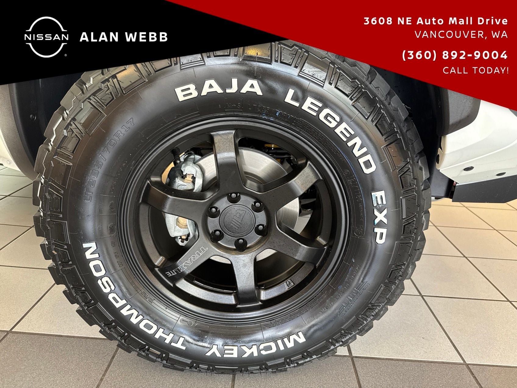 2026 Nissan Frontier PRO-4X "2" Lift 17" WHEELS "33'' TIRES TINT'