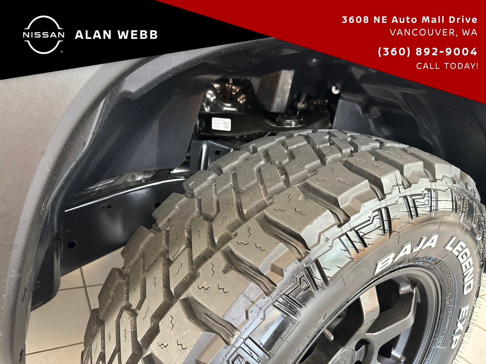 2026 Nissan Frontier PRO-4X "2" Lift 17" WHEELS "33'' TIRES TINT'