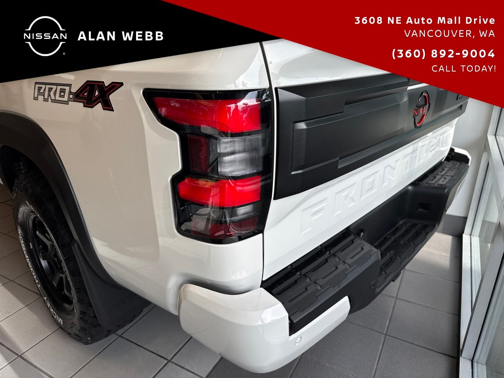 2026 Nissan Frontier PRO-4X "2" Lift 17" WHEELS "33'' TIRES TINT'