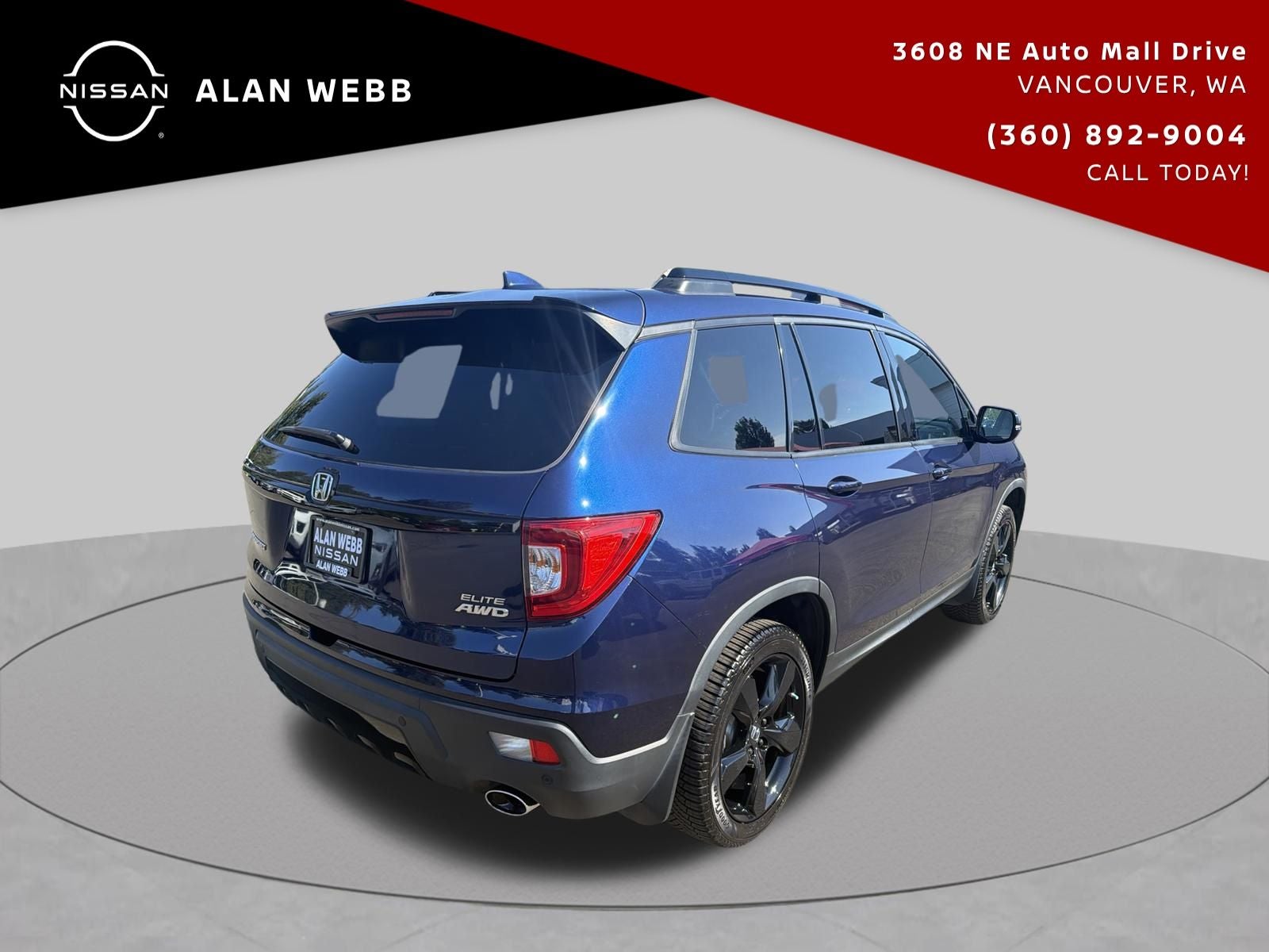 2021 Honda Passport Elite