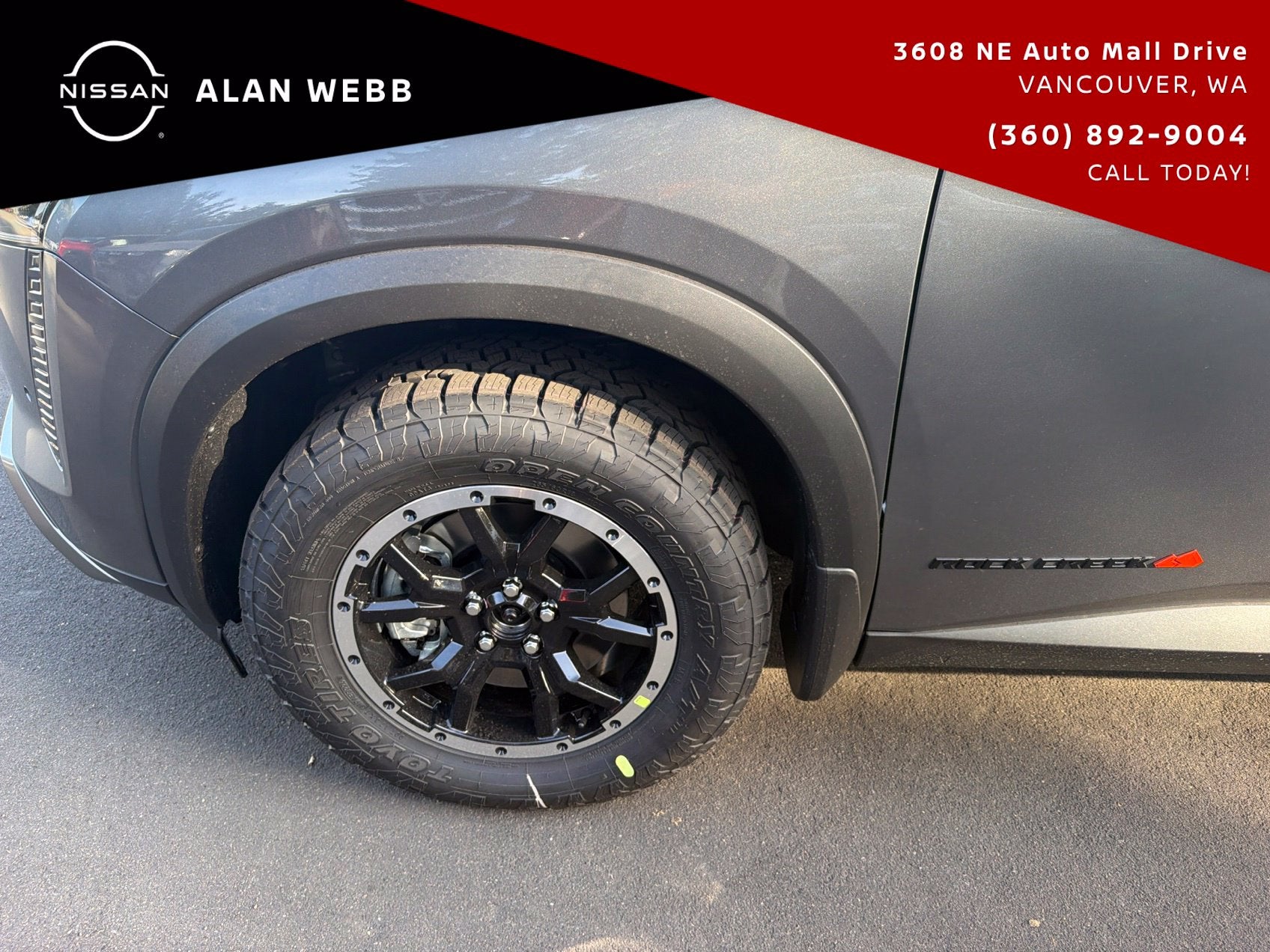 2026 Nissan Pathfinder Rock Creek