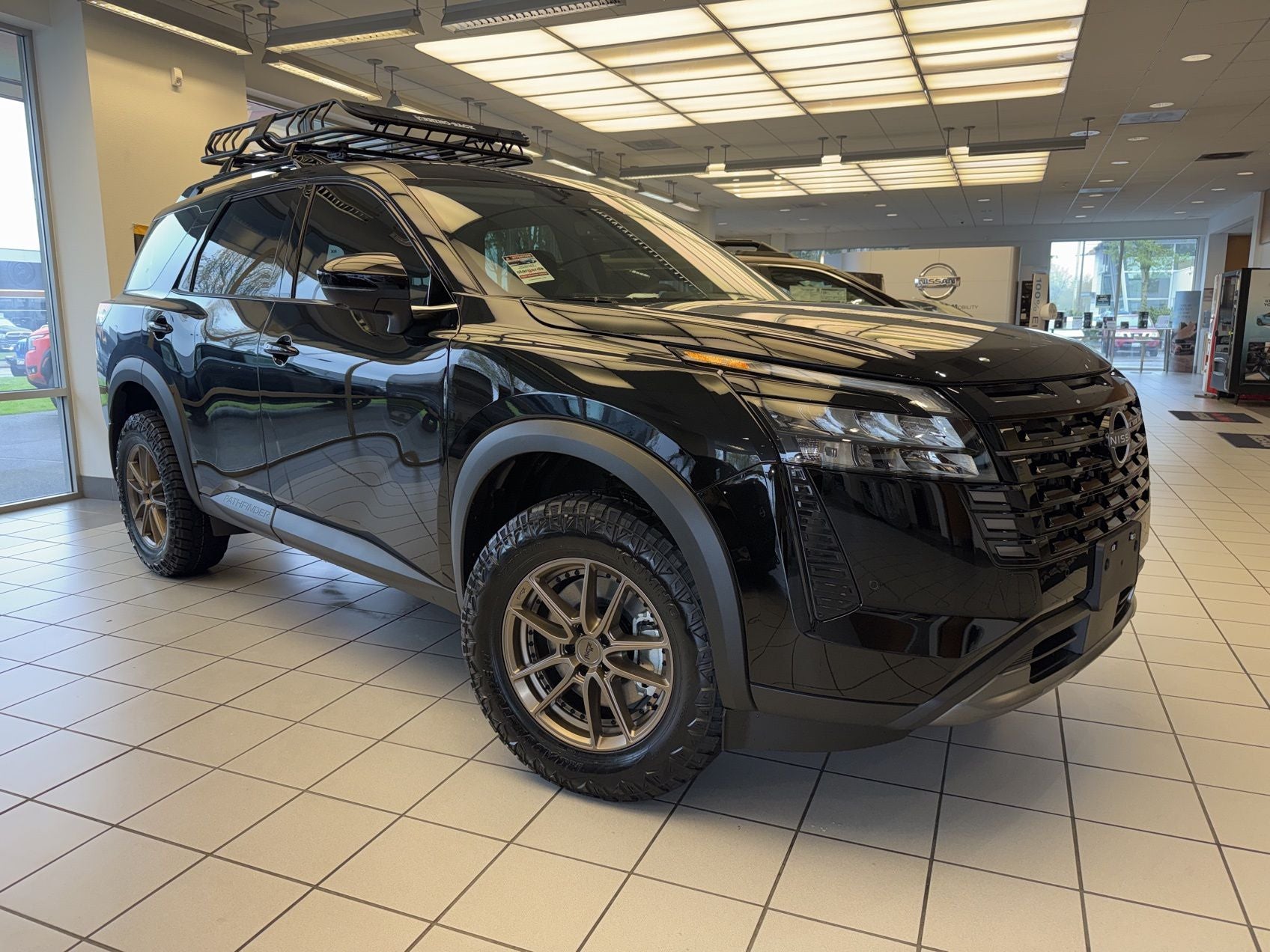 2026 Nissan Pathfinder SL "2" Lift 31" Tires 18" Wheels, Tint , Basket