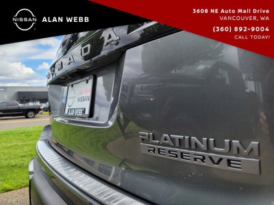 2026 Nissan Armada Platinum Reserve