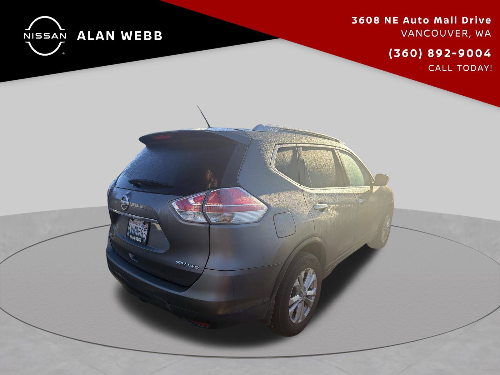 Used 2015 Nissan Rogue SV with VIN KNMAT2MV0FP535701 for sale in Vancouver, WA