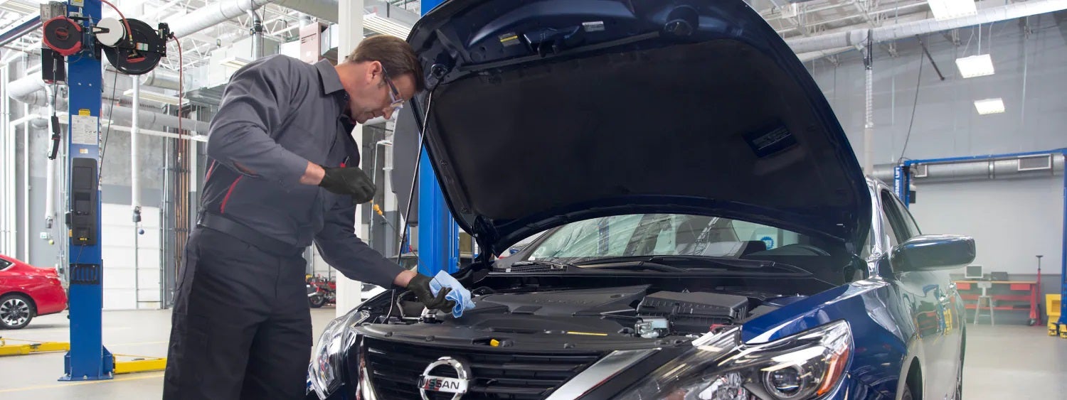Nissan oil change