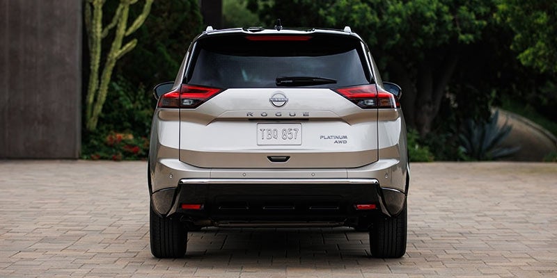 rear view of a 2024 nissan rogue