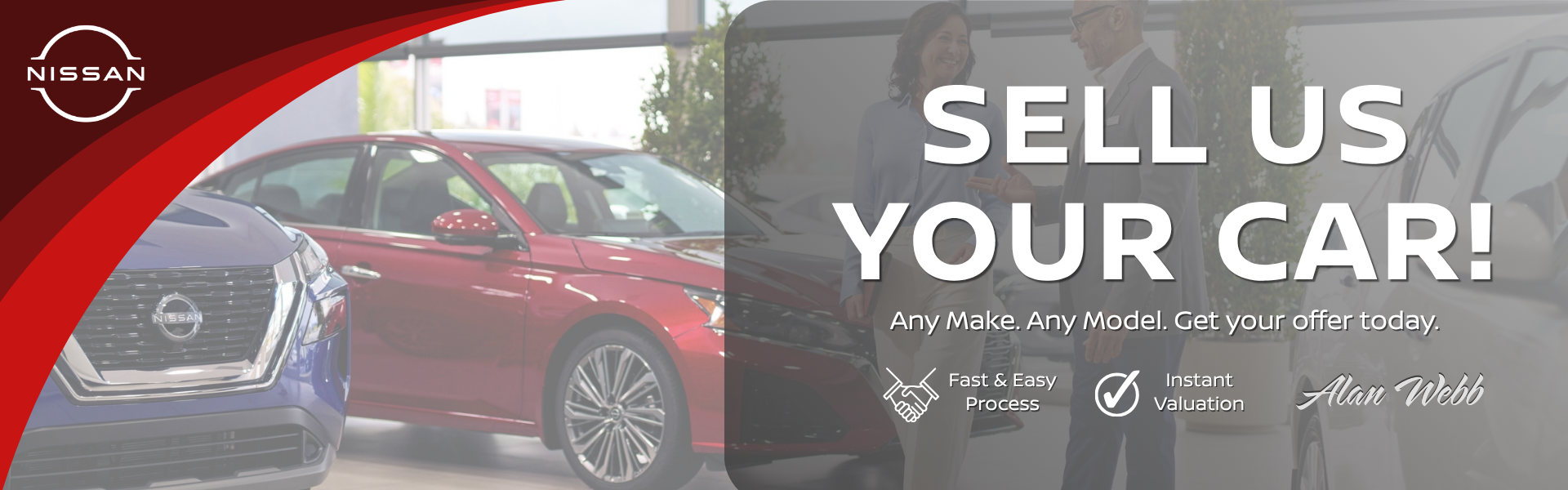 Sell us your car! Any make, Any model, get an appraisal 