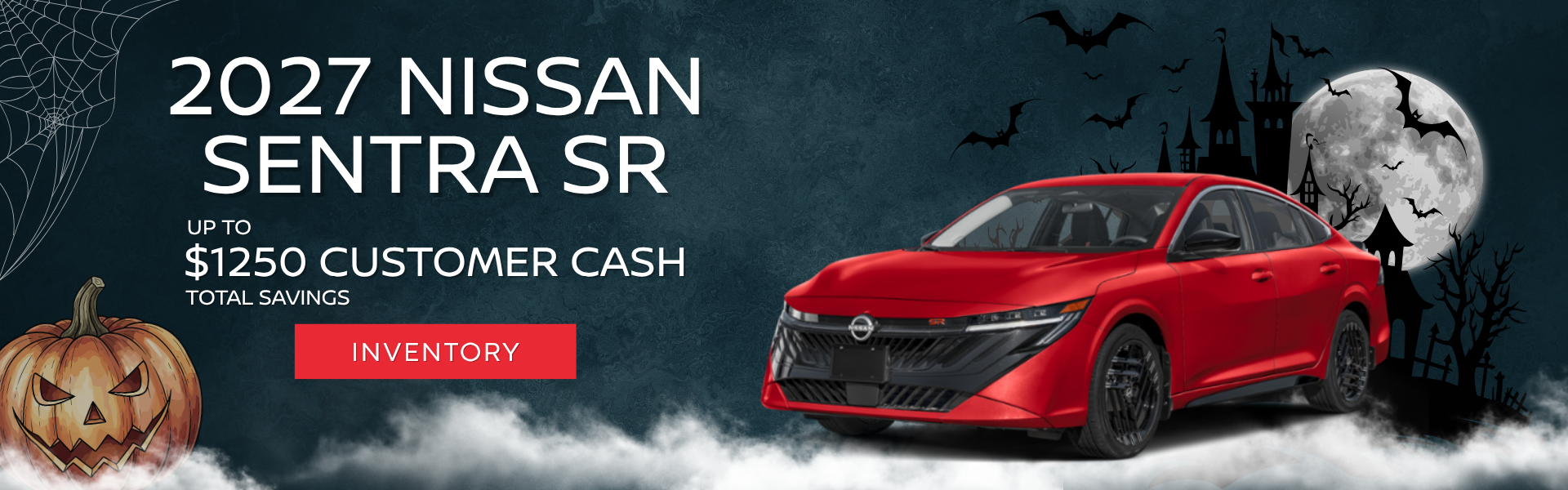2027 NISSAN SENTRA SR WITH CUSTOMER CASH