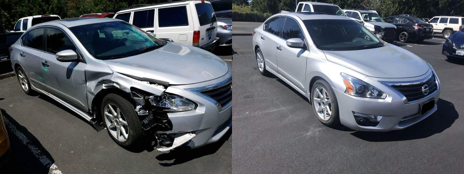 Collision Center Vancouver,WA Car Dealership Alan b Nissan